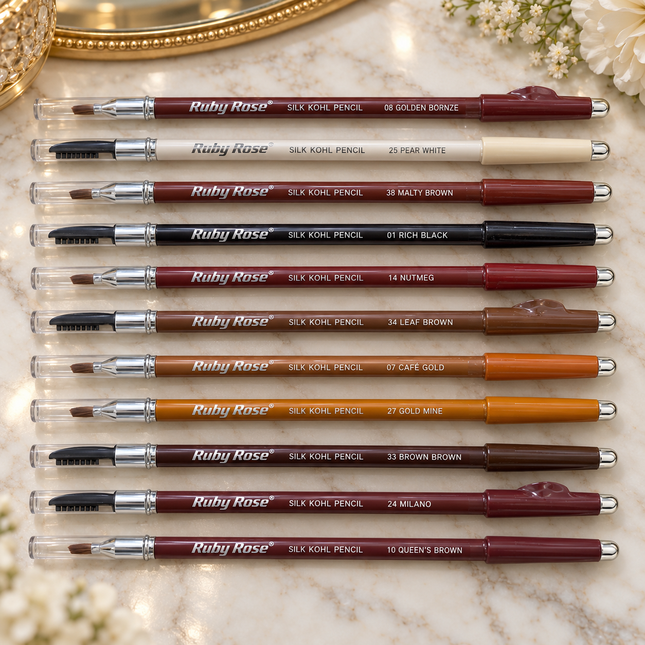 Ruby Rose Silk Kohl Eye Pencil
