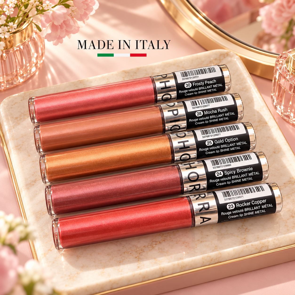 Sephora Cream Lip Shine Metal